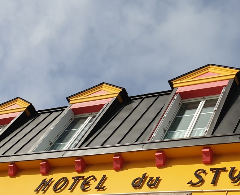 Styvel façade zinc Le Bretton Gendron